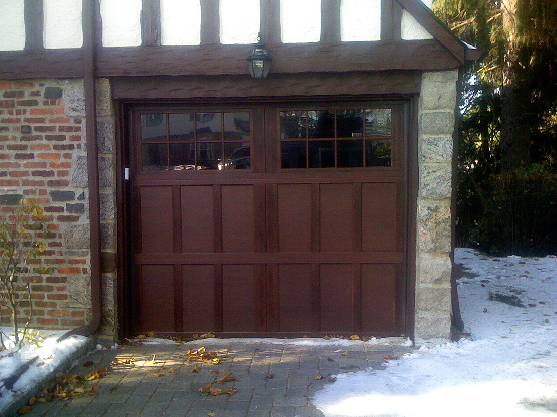 Steel Carriage House garage doors